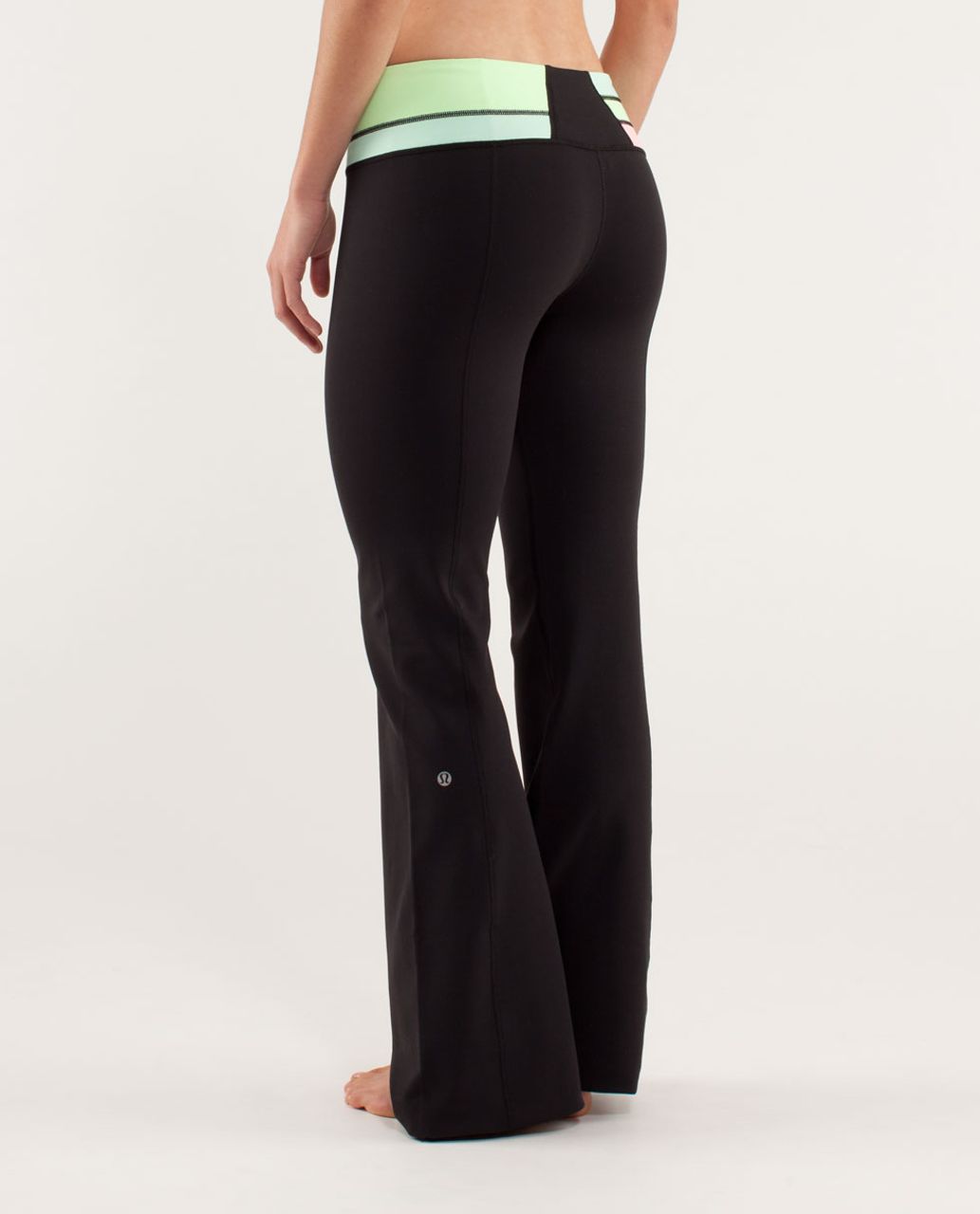 Lululemon Groove Pant *New (Regular) - Black / Quilt Spring13 7