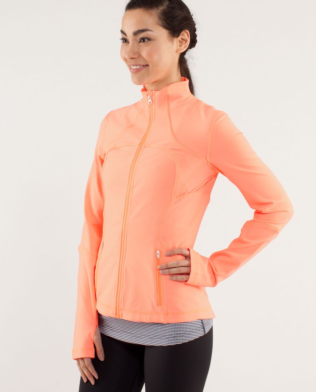 Lululemon Forme Jacket - Pop Orange