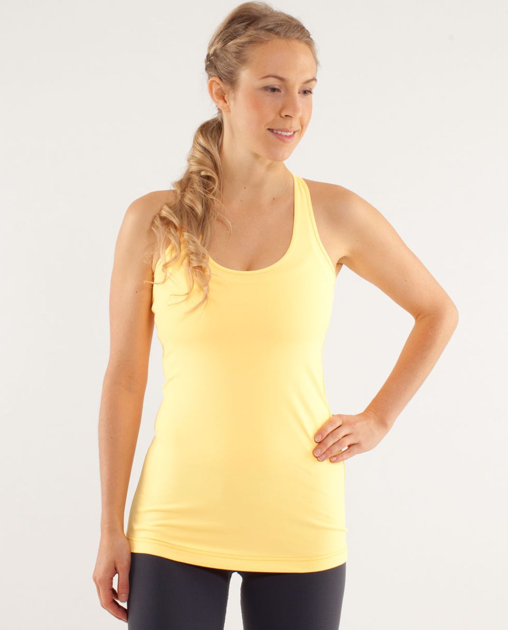 lululemon yellow tank