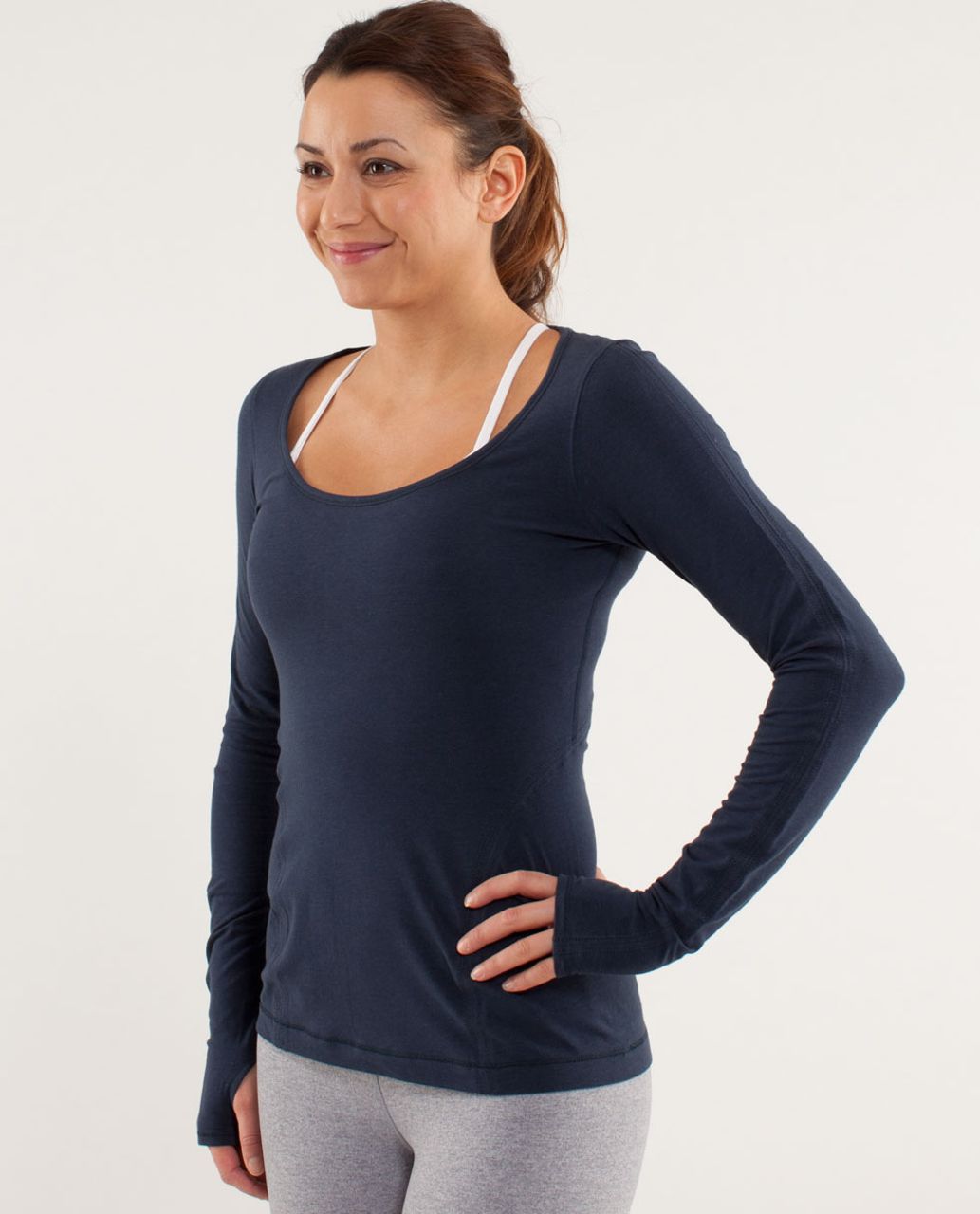 Lululemon Heart Ease Long Sleeve - Inkwell