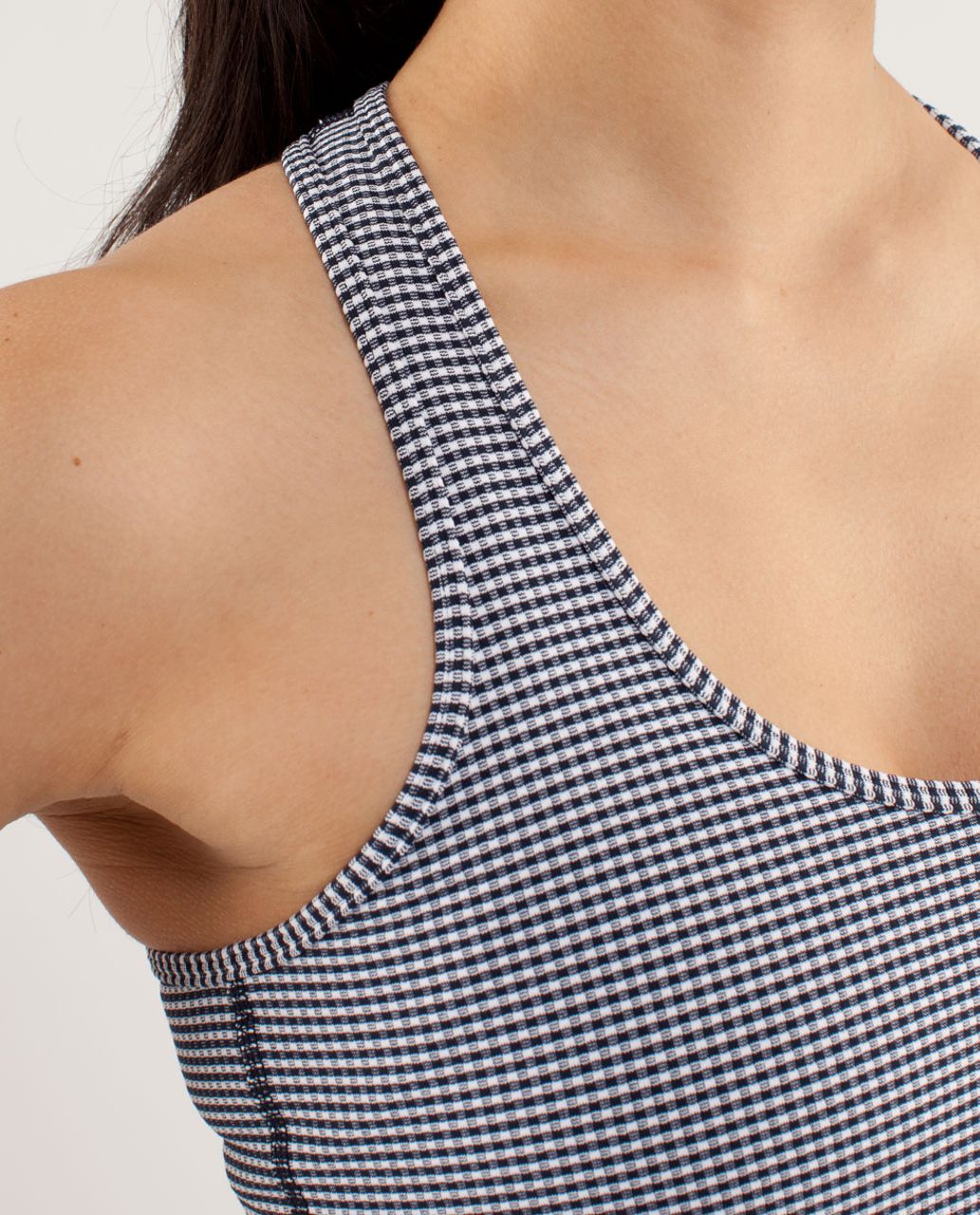 Lululemon Cool Racerback *Gingham - Inkwell