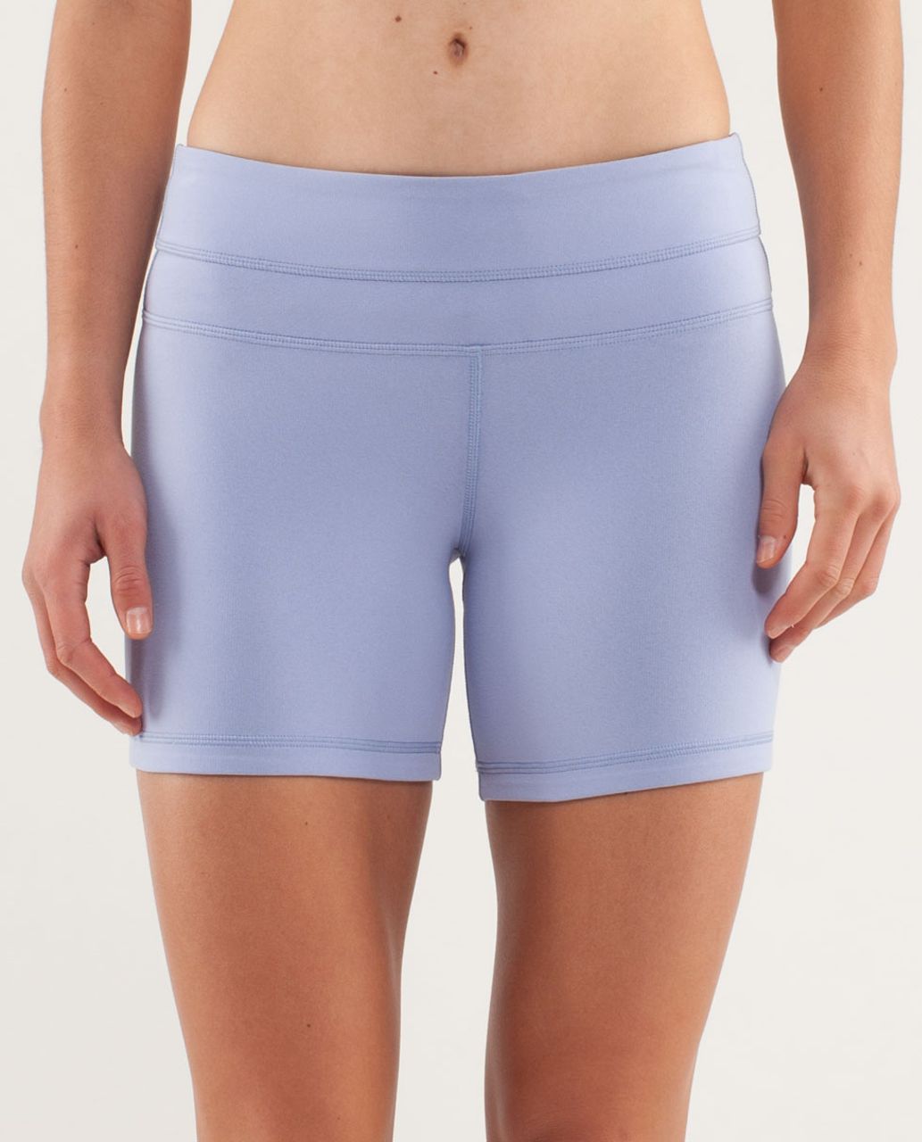 Lululemon Reverse Groove Short (Regular) - Polar Haze / Black