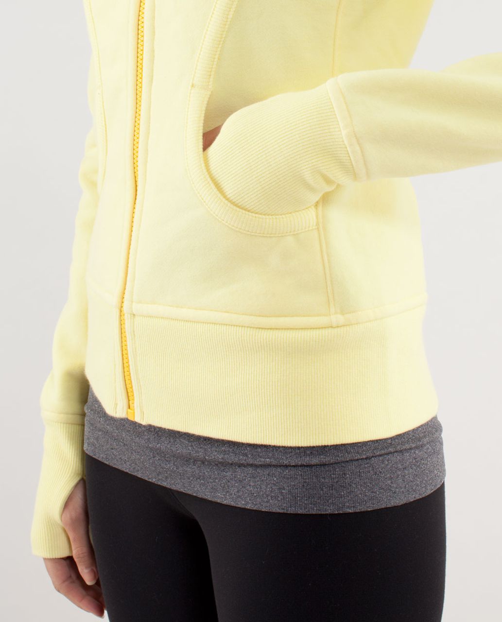 NEW LULULEMON Scuba Oversized Full Zip Hoodie XS/S Lemon Sorbet