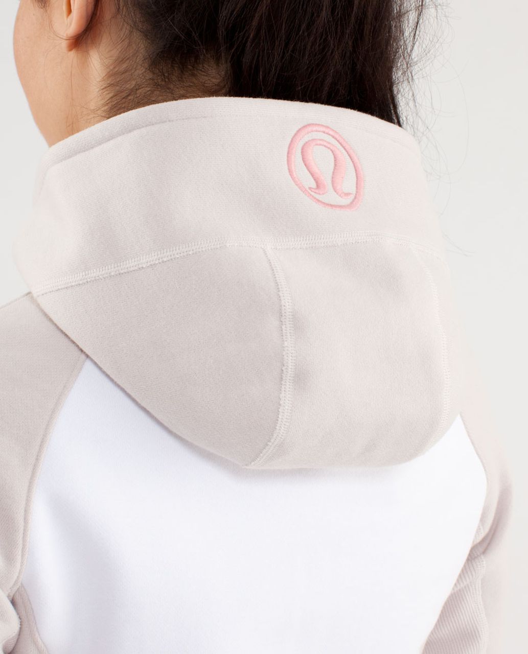 Lululemon Scuba Hoodie *Stretch (Lined Hood) - White / Dune