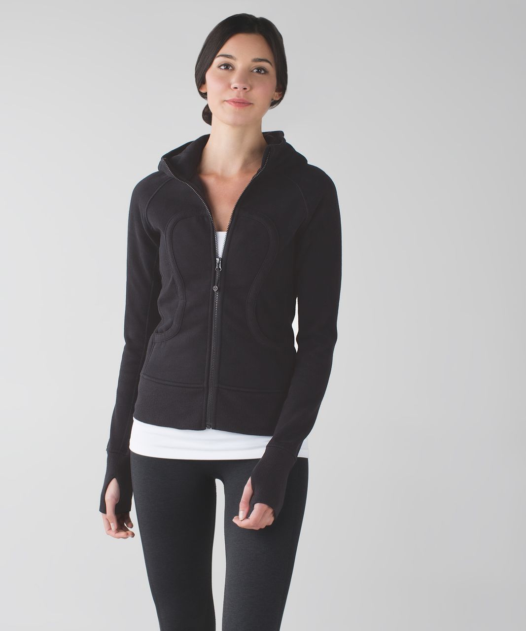 Lululemon Scuba Hoodie *Stretch (Lined Hood) - Black (First