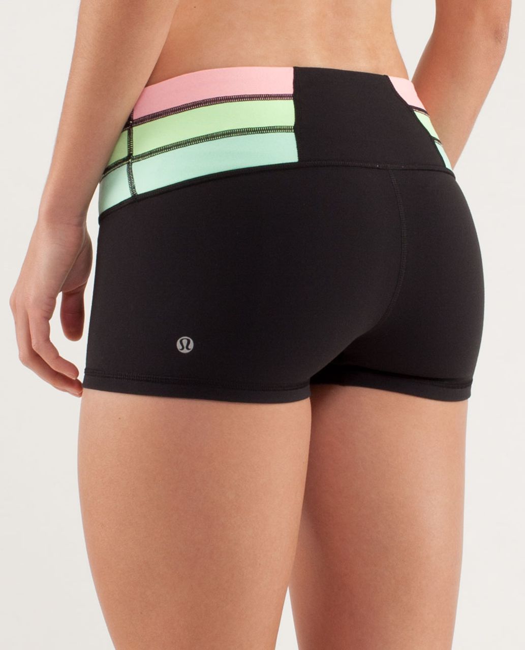 Lululemon Boogie Short - Black / Quilt Spring13 4