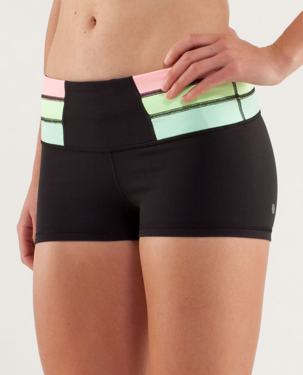 Lululemon Boogie Short - Black / Quilt Spring13 4