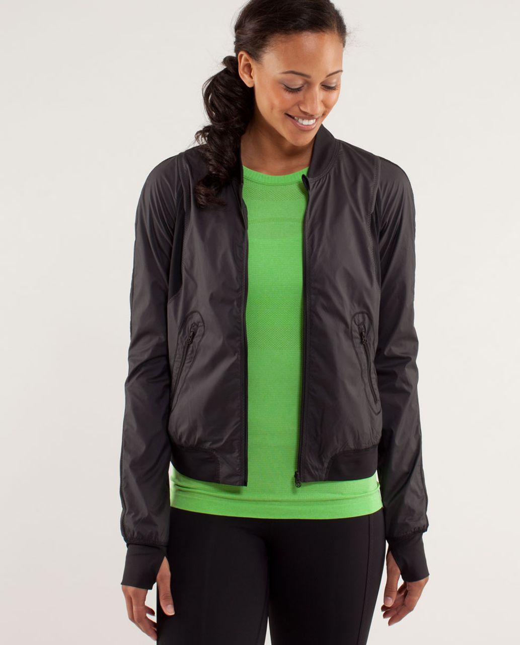 Lululemon Run:  Two To Make It True Jacket - Black