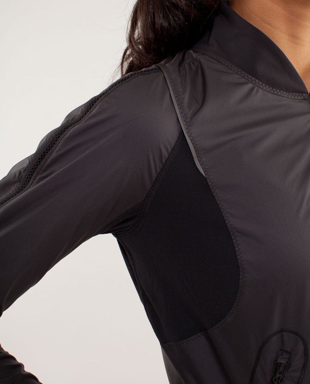 Lululemon Run:  Two To Make It True Jacket - Black