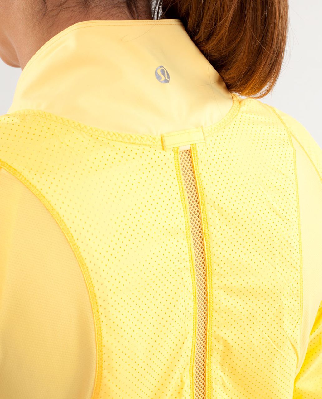 Lululemon Run:  Two To Make It True Jacket - Mellow Lemon / Burning Yellow