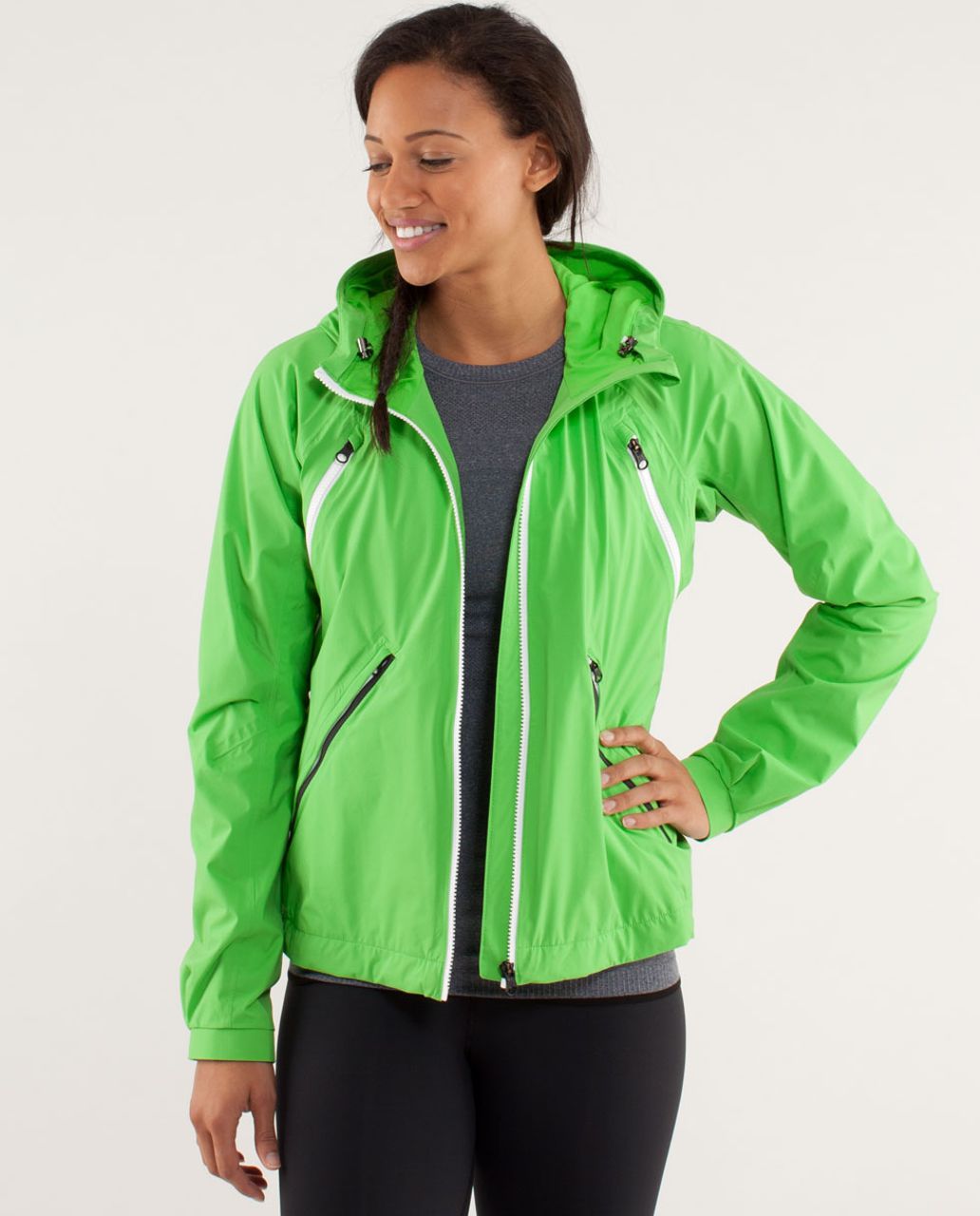 Lululemon Run: Rise And Shine Jacket - Frond - lulu fanatics