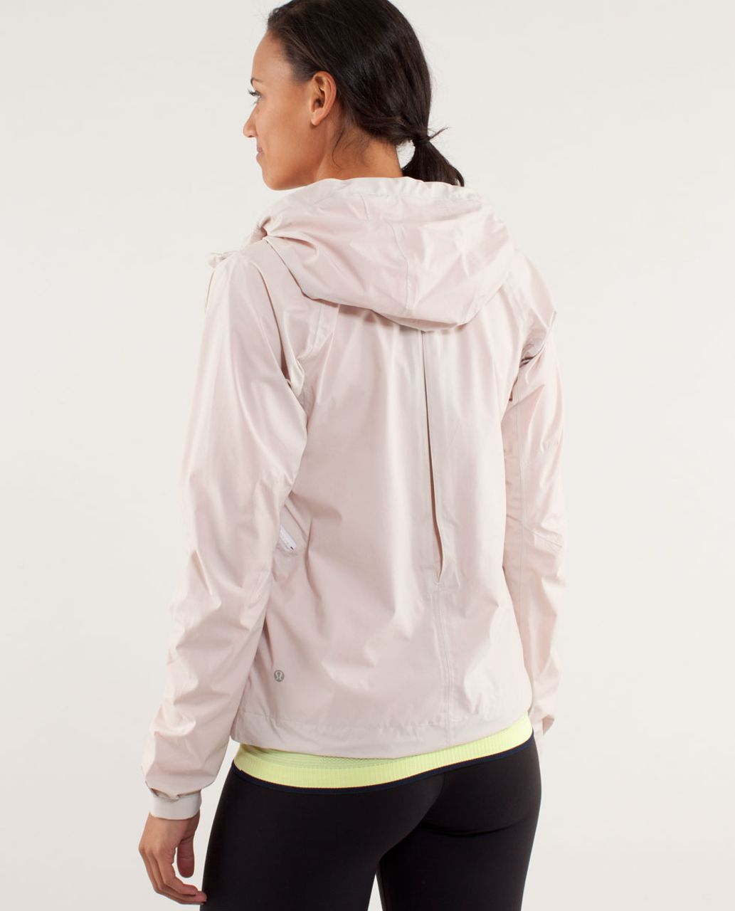 Lululemon Run:  Rise And Shine Jacket - Dune / Bleached Coral