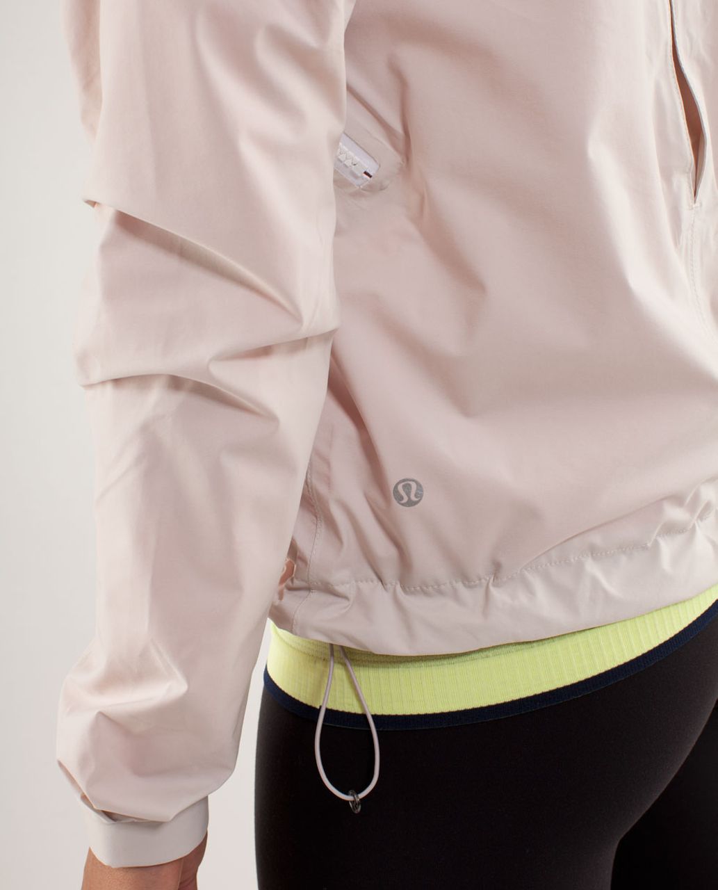 Lululemon Run:  Rise And Shine Jacket - Dune / Bleached Coral