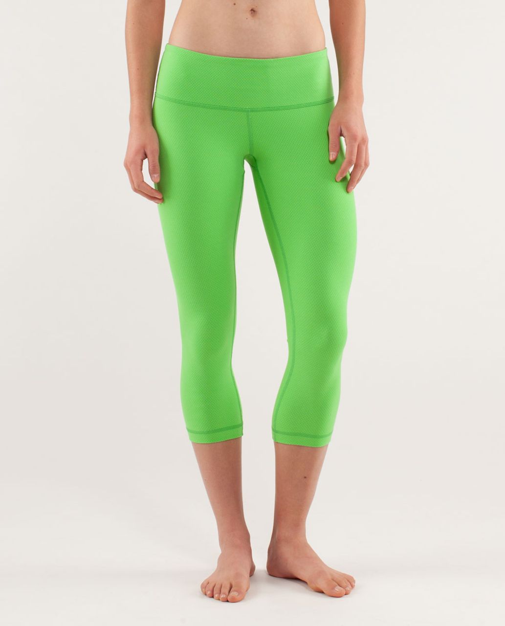 Lululemon Wunder Under Crop - Frond