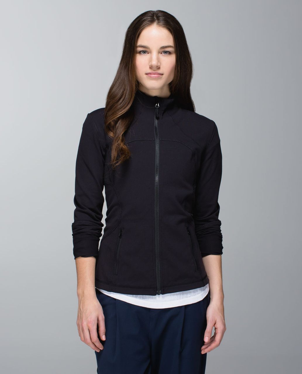 Lululemon Forme Jacket - Black - lulu fanatics