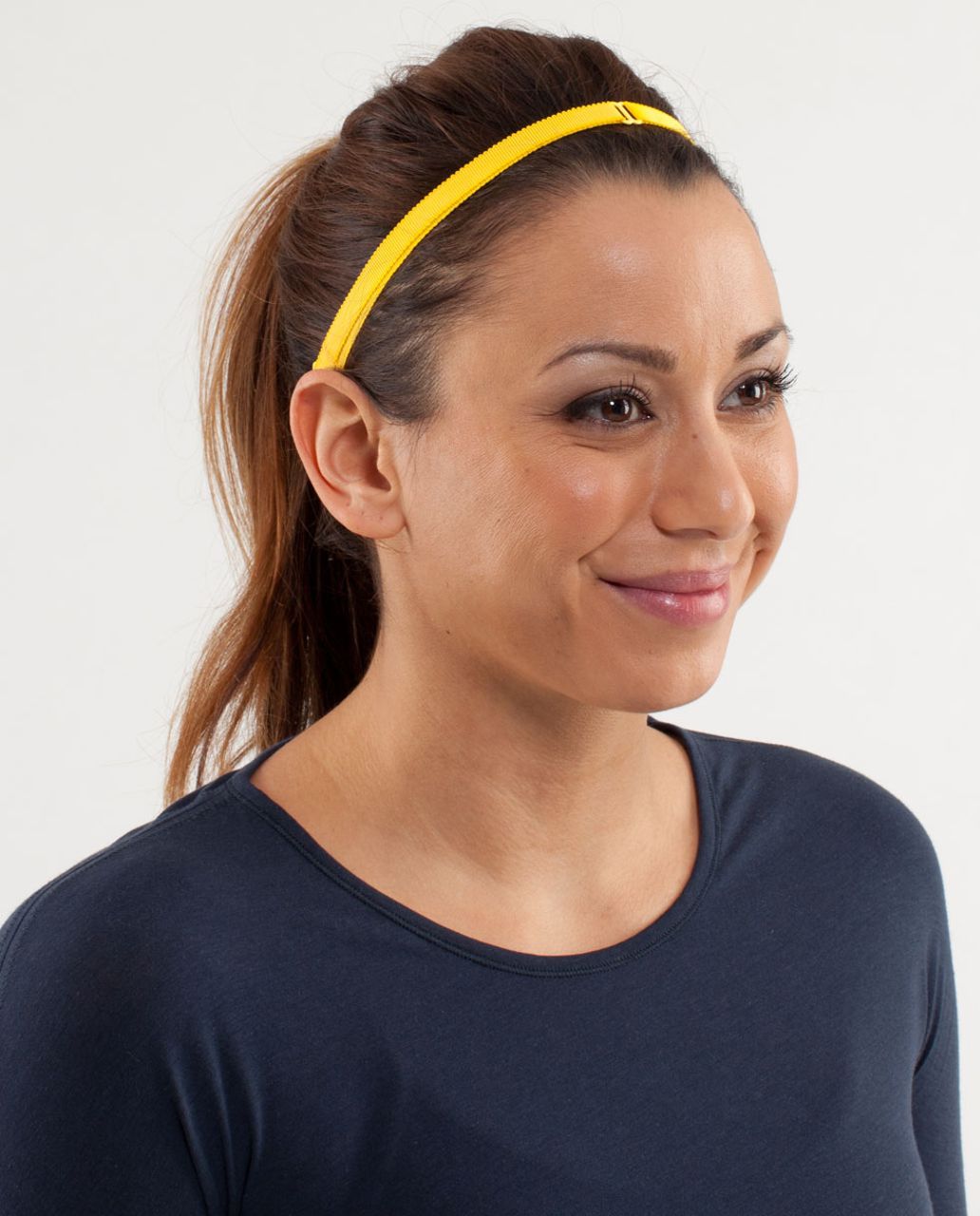 Lululemon Blissful Headband - Burning Yellow / Mellow Lemon