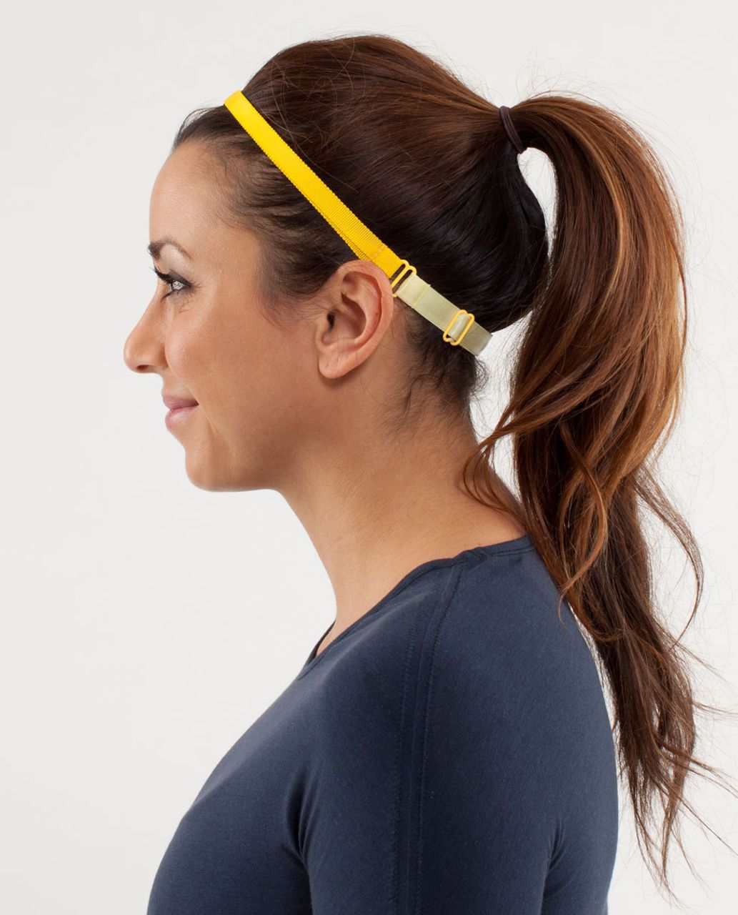 Lululemon Blissful Headband - Burning Yellow / Mellow Lemon