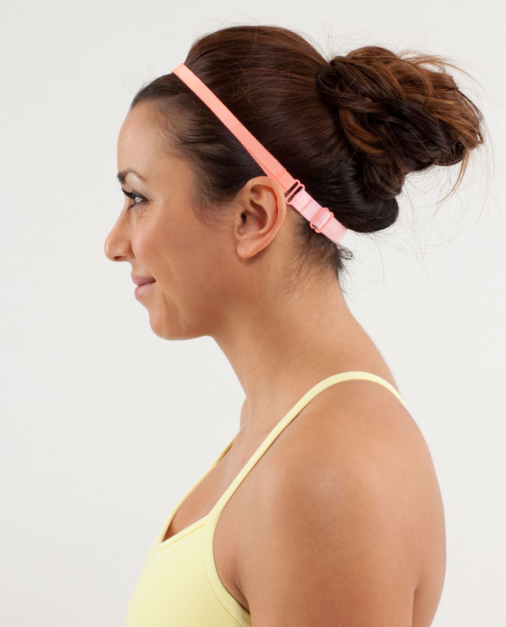 Lululemon Blissful Headband - Pop Orange / Bleached Coral