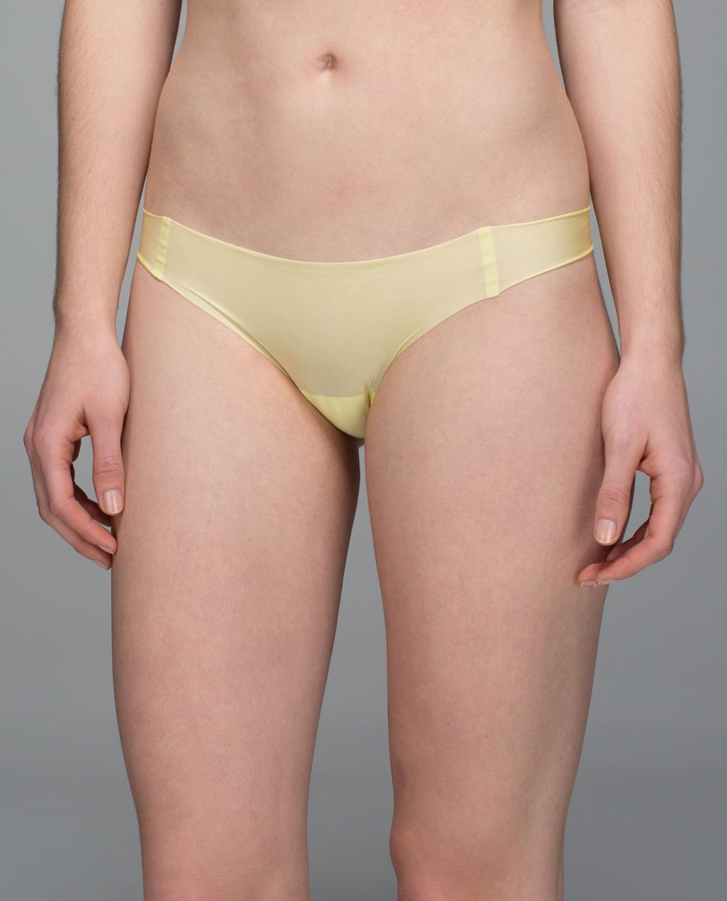 Lululemon Light As Air Thong - Mellow Lemon