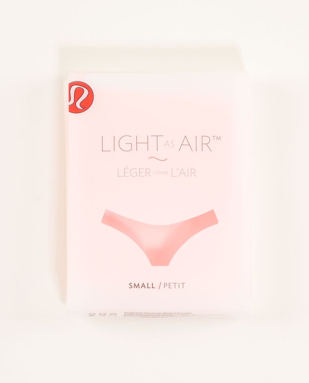 Lululemon Light As Air Thong - Bleached Coral