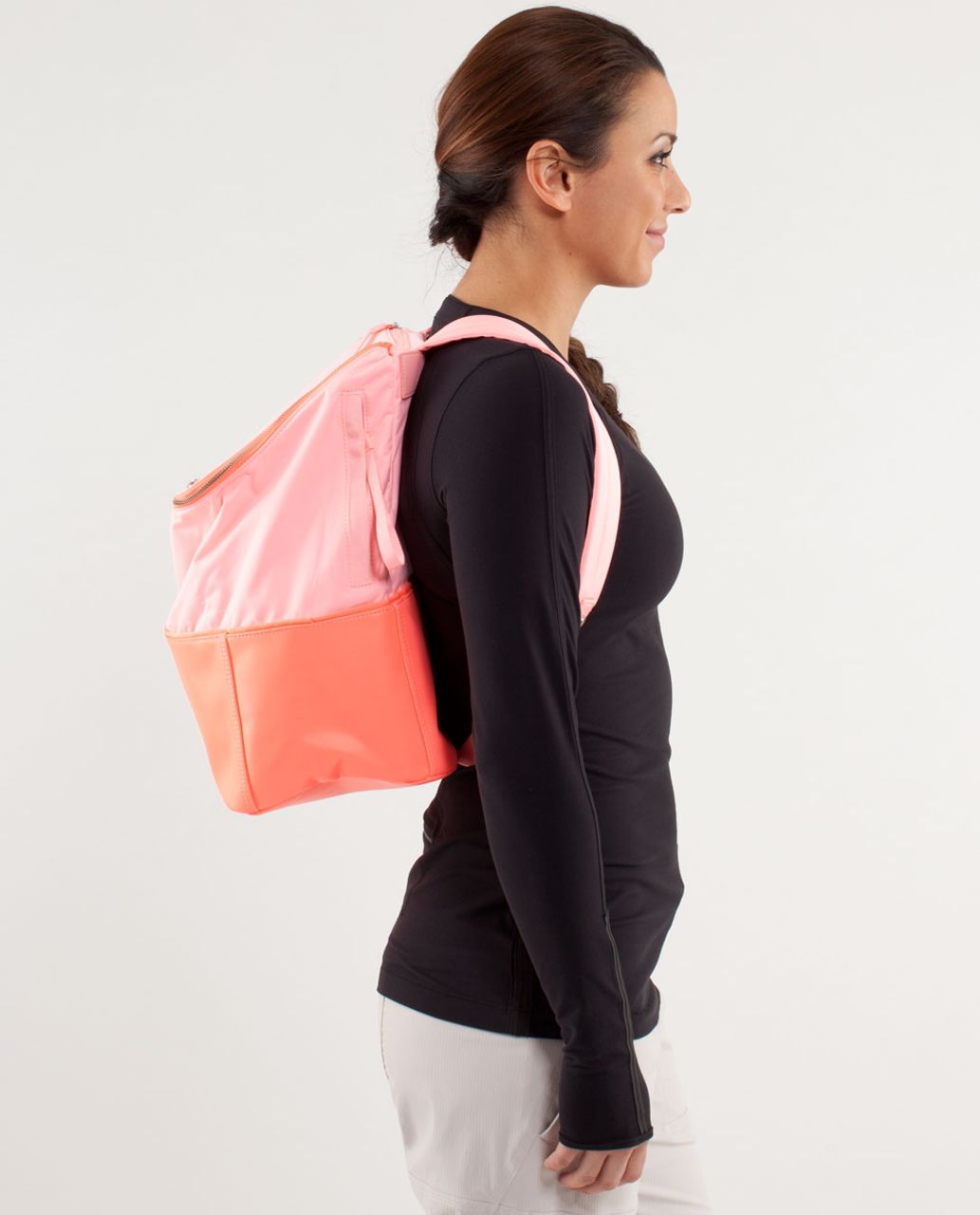 Lululemon Spring Fling Pack - Bleached Coral / Pop Orange