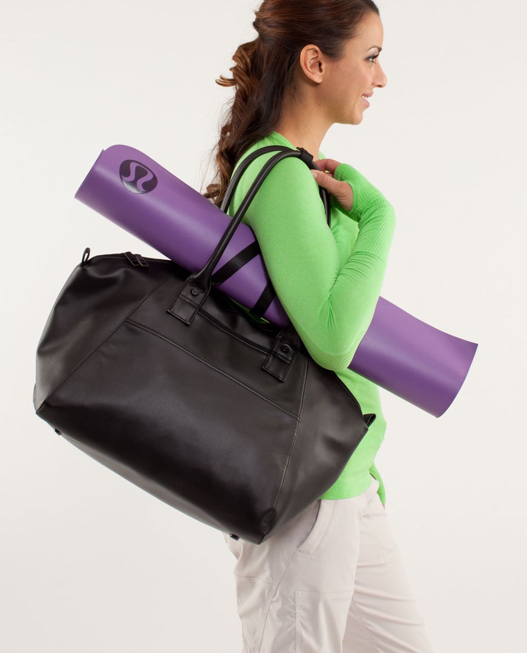 Lululemon Vinyasa To Vino Bag - Black - lulu fanatics