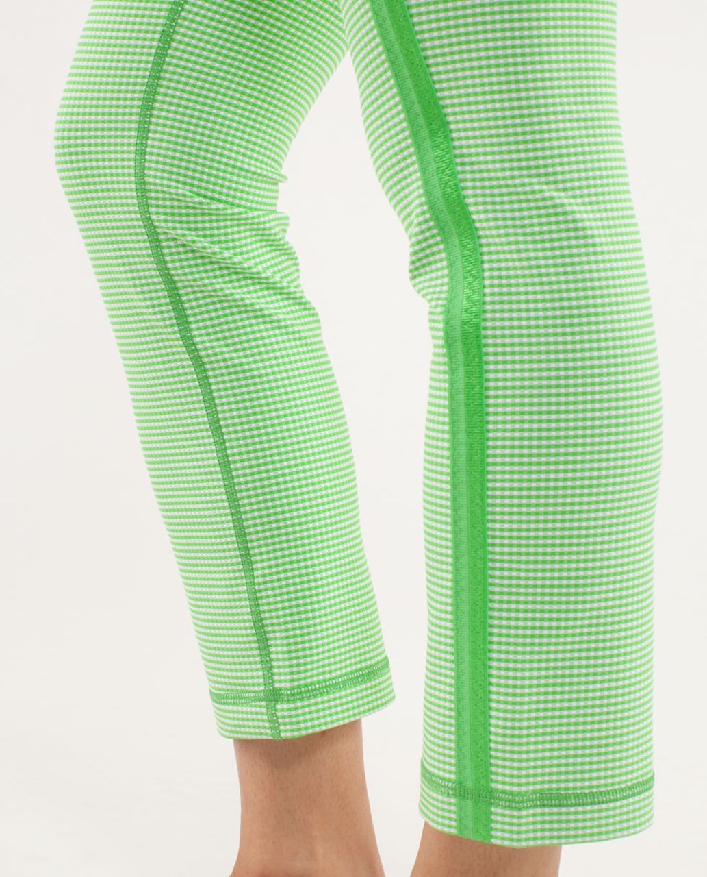 Lululemon Coast To Class Pant *Gingham - Frond / White