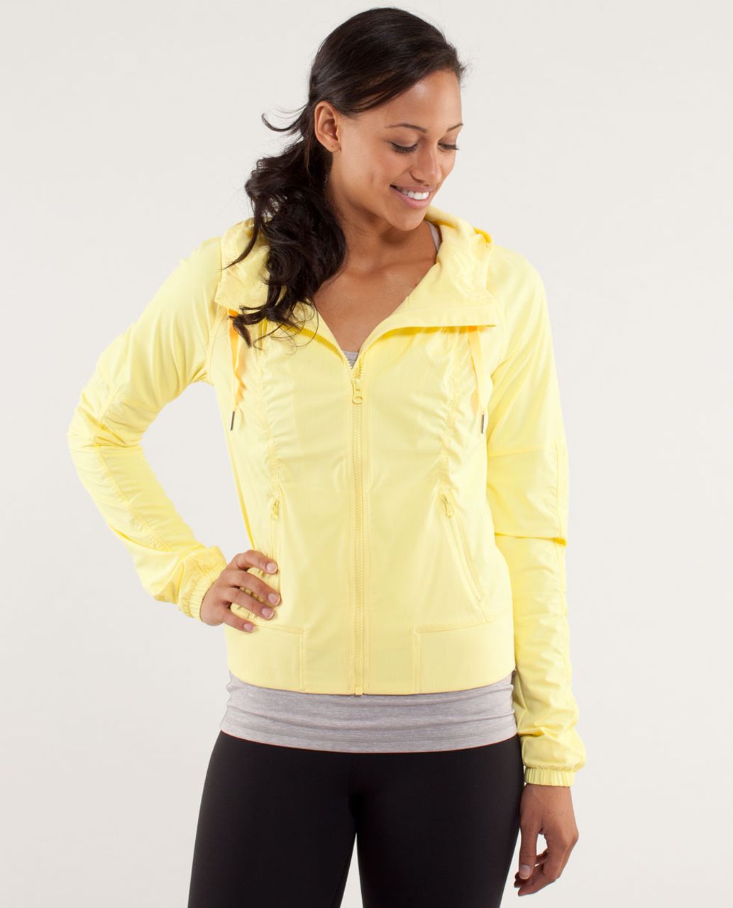 Lululemon Street To Studio Jacket - Pop Orange - lulu fanatics