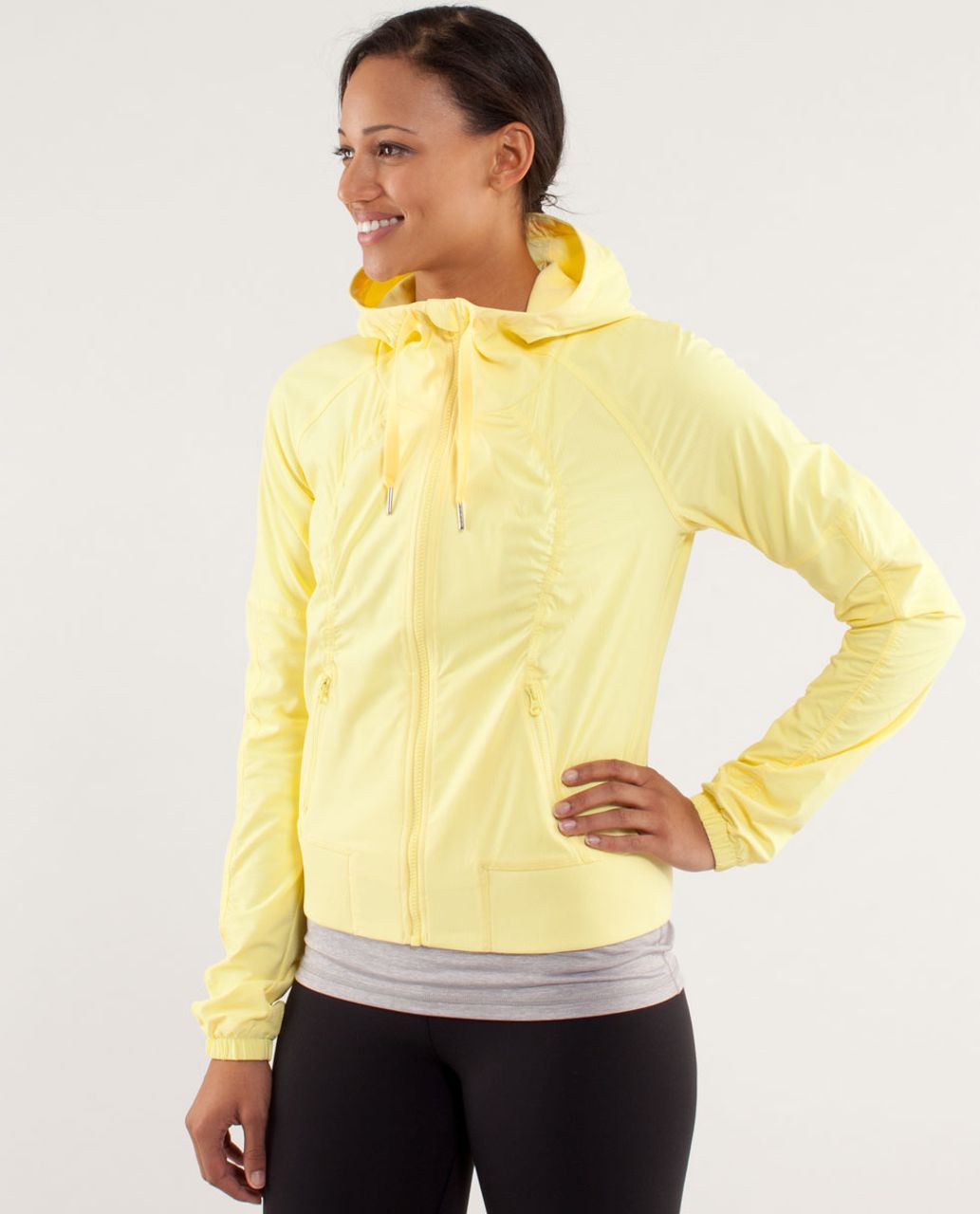 Lululemon Street To Studio Jacket - Mellow Lemon - lulu fanatics