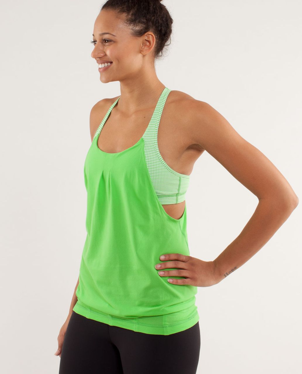 Lululemon Practice Freely Tank - Frond - lulu fanatics