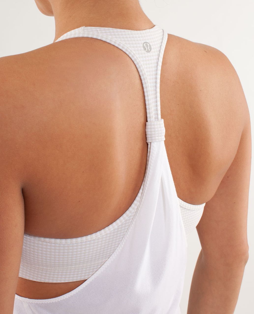 Lululemon Practice Freely Tank - White / Dune