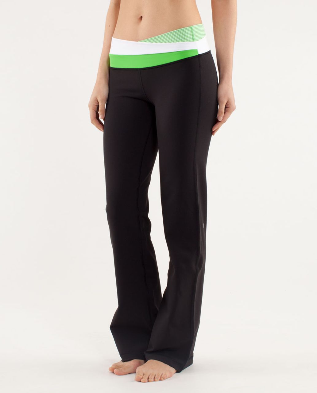 Lululemon Astro Pant (Regular) - Black / Frond / White