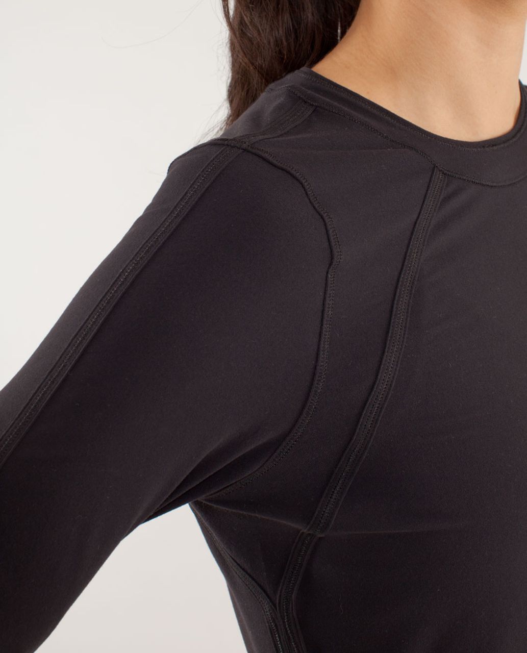 Lululemon Run:  Layer Me Long Sleeve - Black