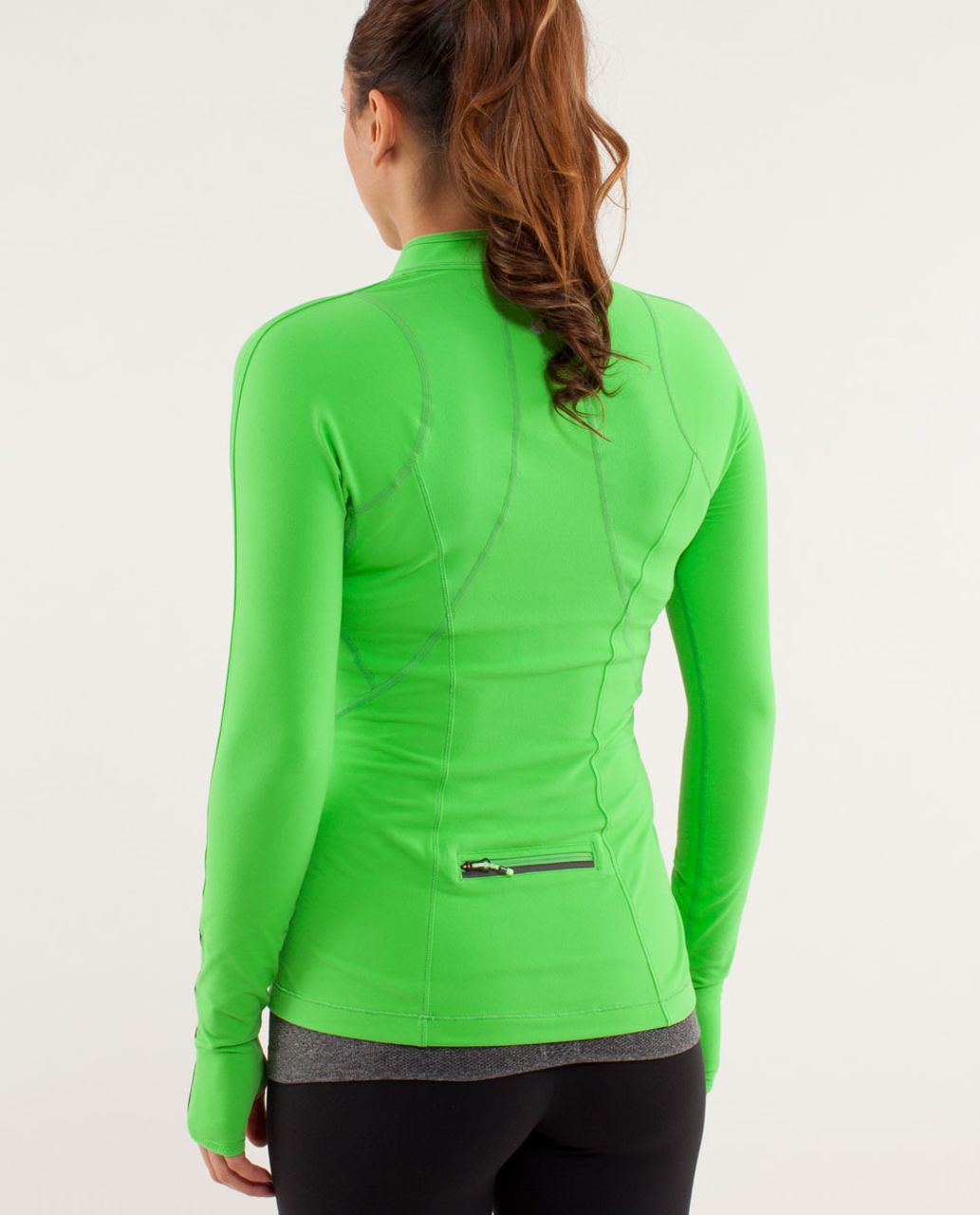 Lululemon Run: Rise And Shine Pullover - Frond - lulu fanatics