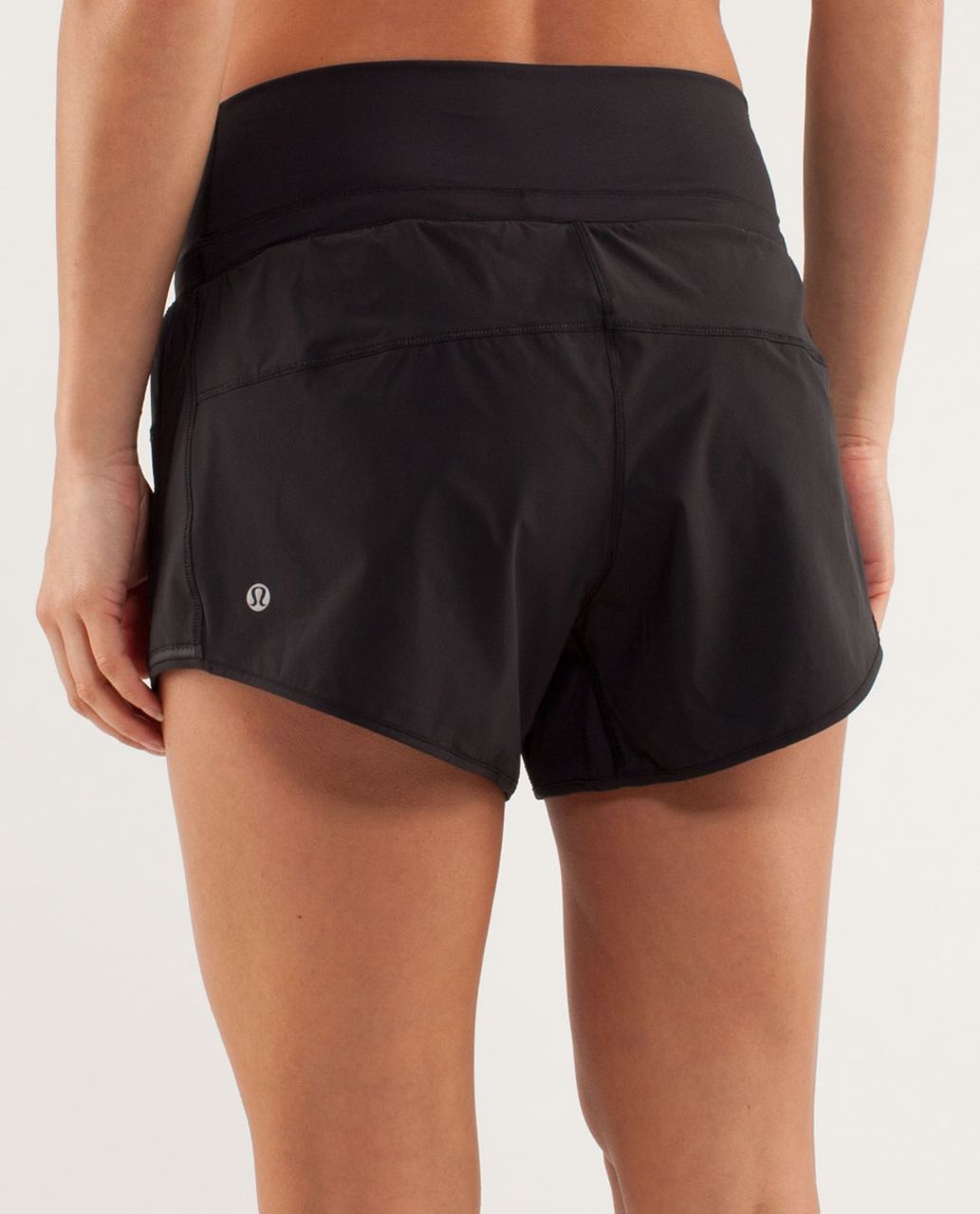 Lululemon Run: Pace Short - Black - lulu fanatics