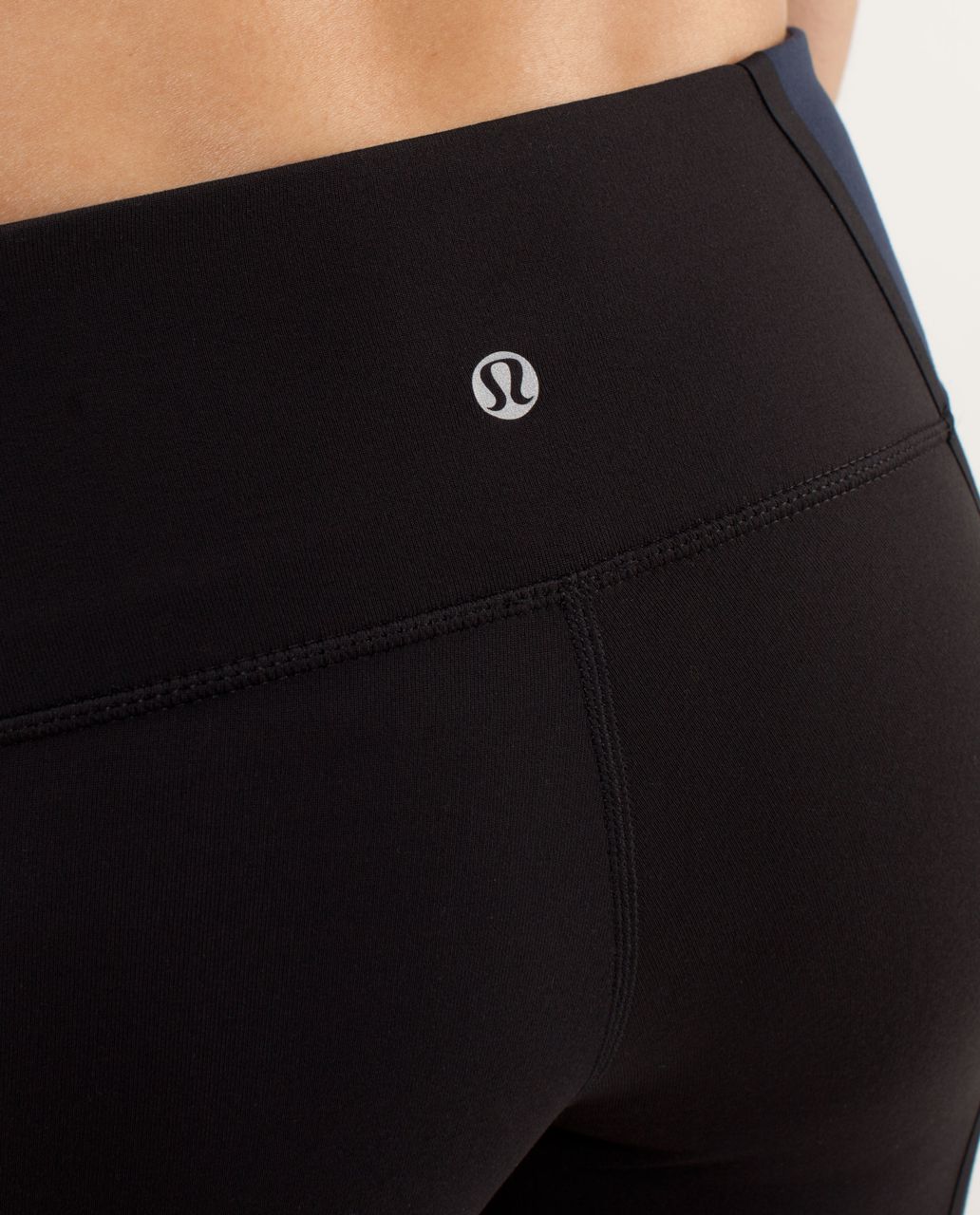 Lululemon Wunder Under Pant *Bonded Stripe - Black / Black / Black / Inkwell