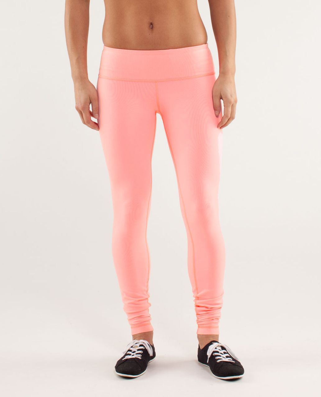 Lululemon Wunder Under Pant - Bleached Coral