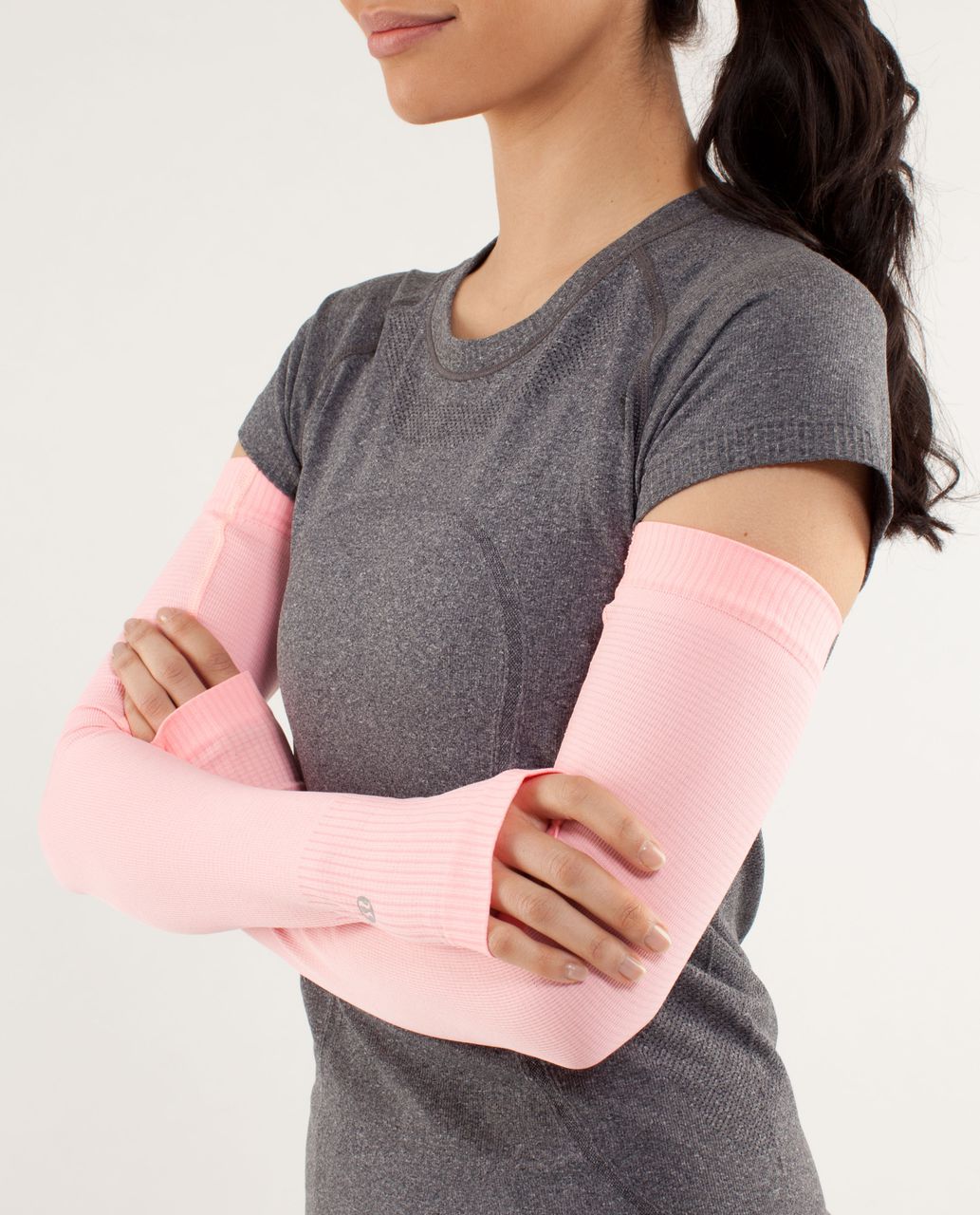 Lululemon Swiftly Arm Warmers - Bleached Coral