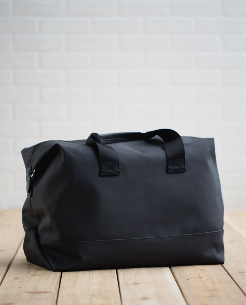 all black gym bag