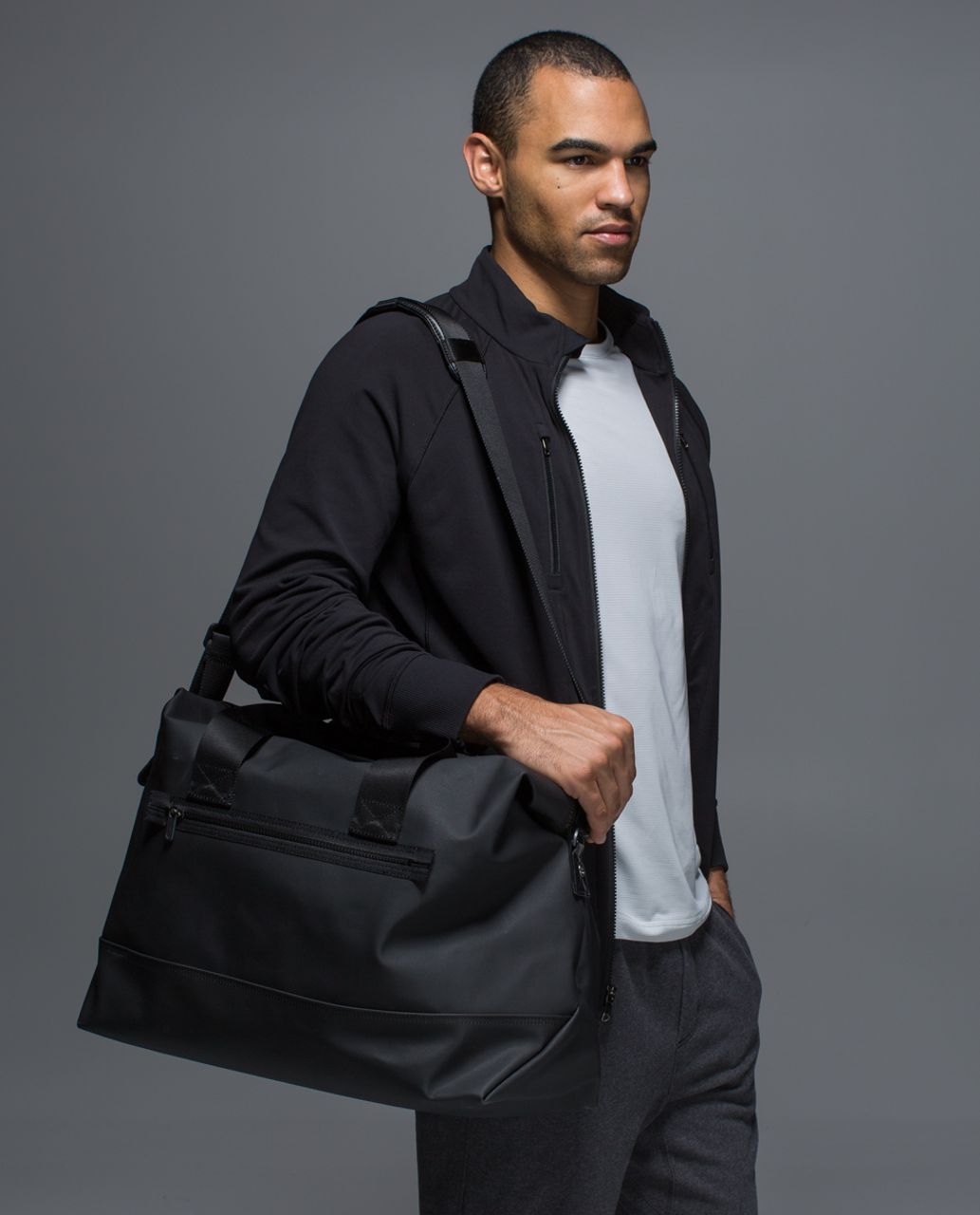 Lululemon Everyday Gym Bag Black lulu fanatics