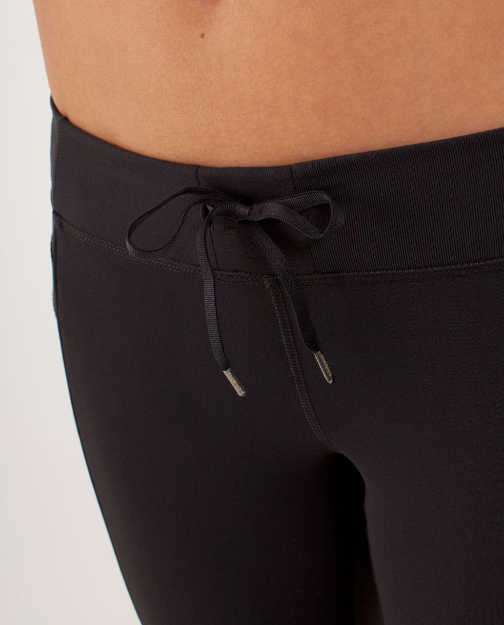 Lululemon Heat It Up Crop - Black - lulu fanatics