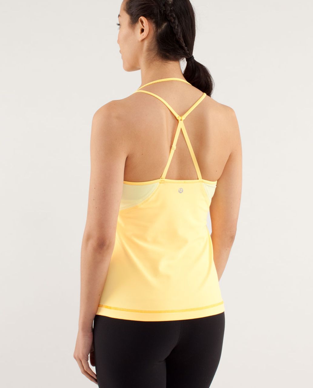 Lululemon Surya Tank - Mellow Lemon / Burning Yellow