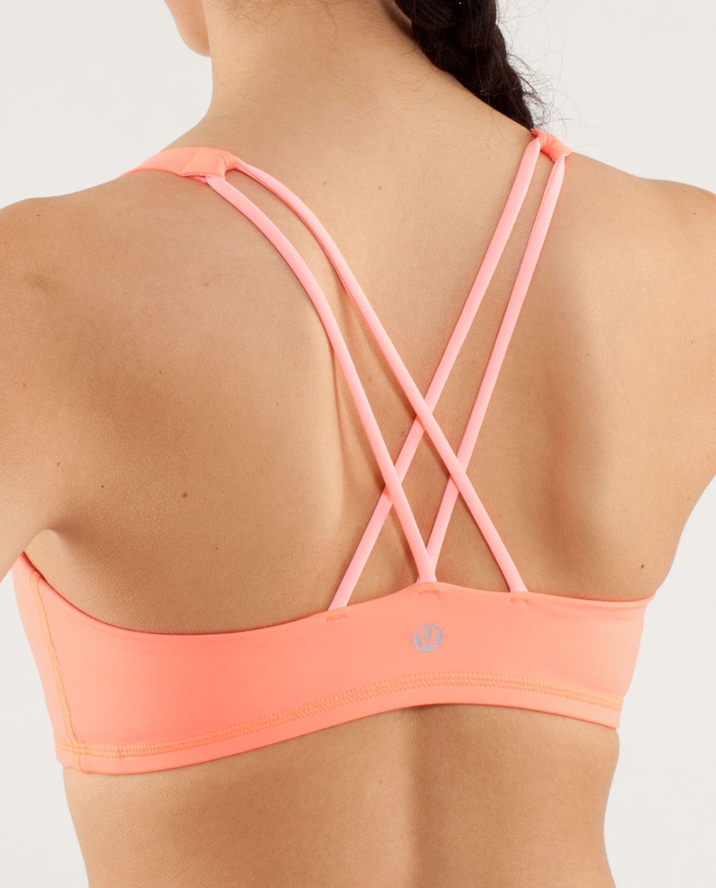 Lululemon Free To Be Bra - Pop Orange / Bleached Coral