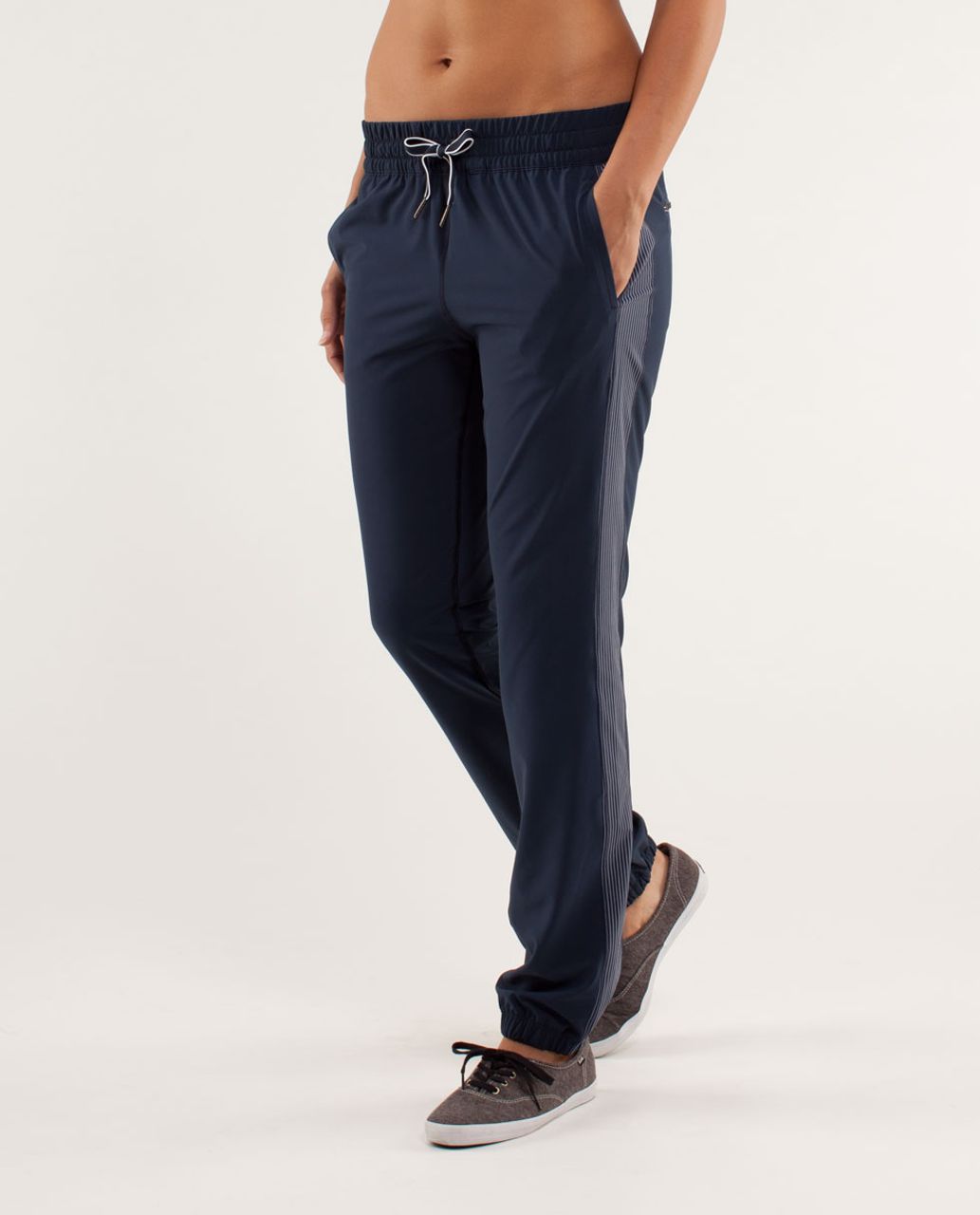 Lululemon Work It Out Track Pant - Inkwell / Wagon Stripe Inkwell