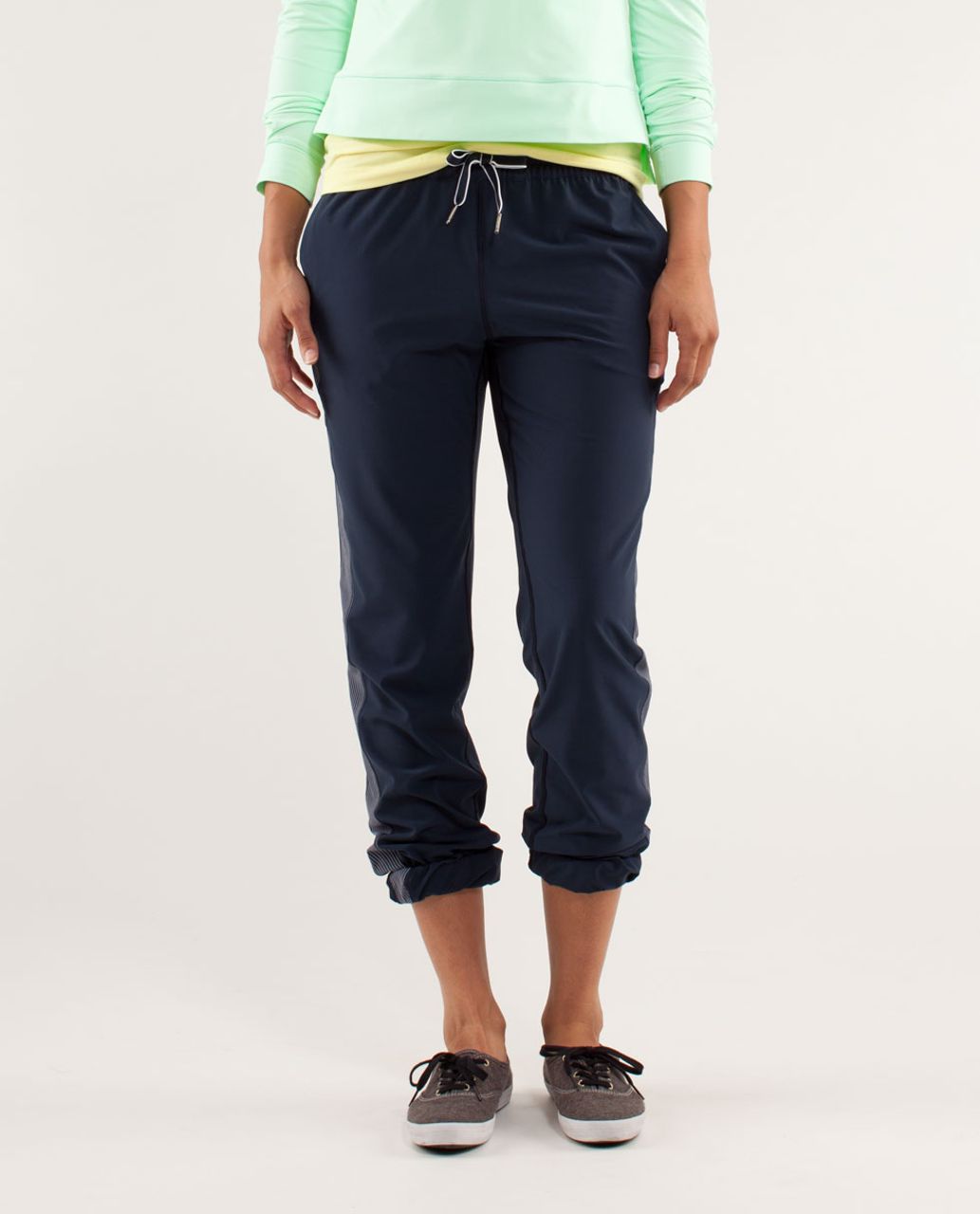 Lululemon Work It Out Track Pant - Inkwell / Wagon Stripe Inkwell