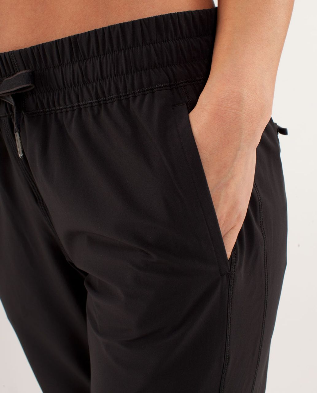 Lululemon Work It Out Track Pant - Black - lulu fanatics