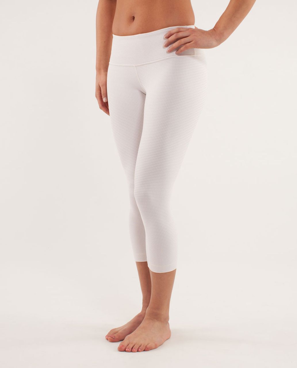 Lululemon Wunder Under Crop - Dune