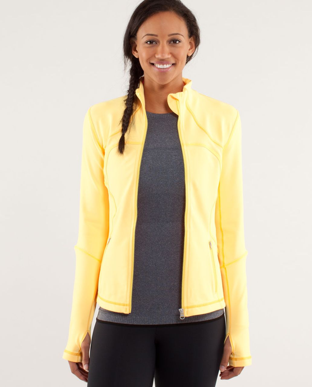 Lululemon Forme Jacket - Burning Yellow