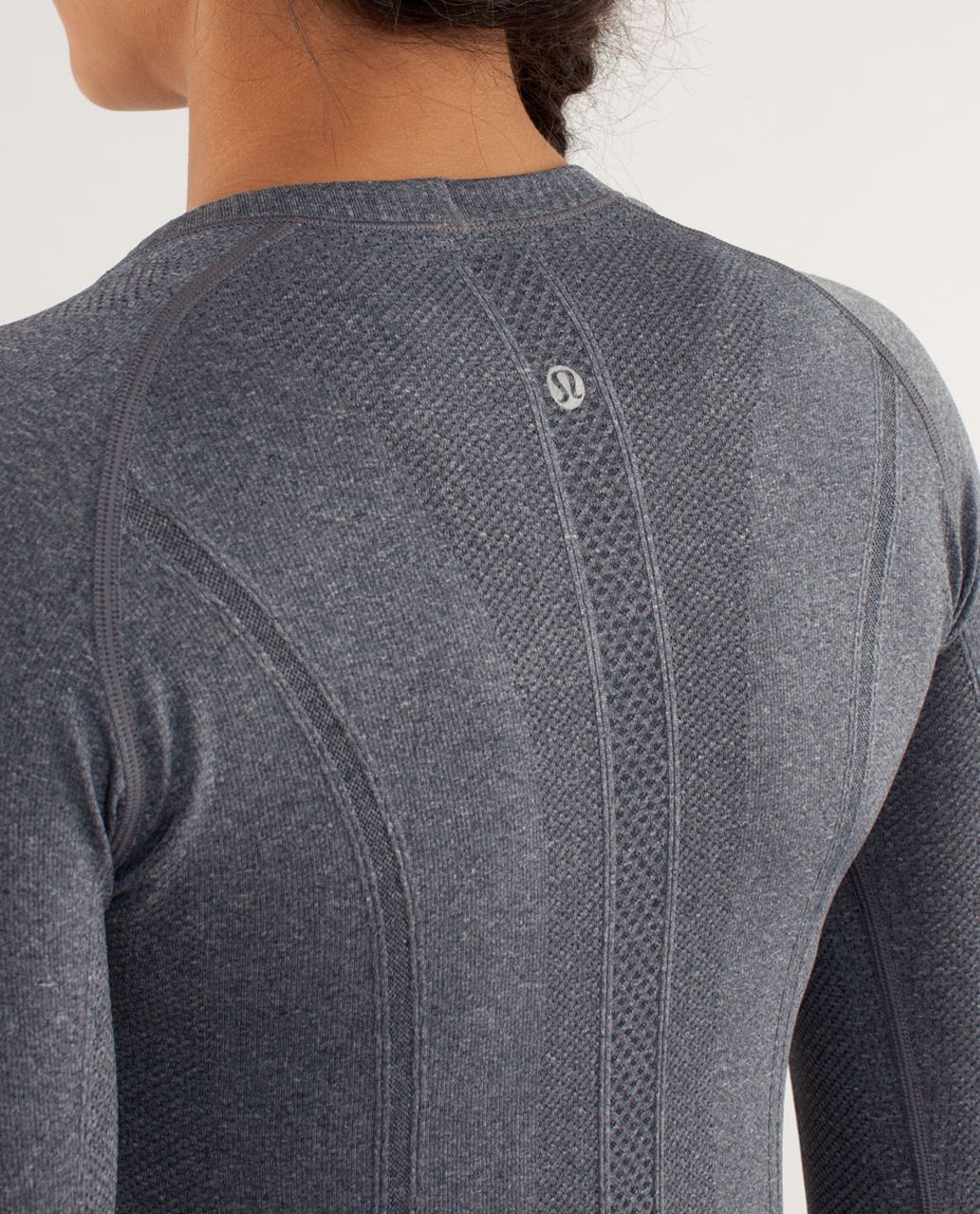 Lululemon Run:  Swiftly Tech Long Sleeve - Inkwell / Black