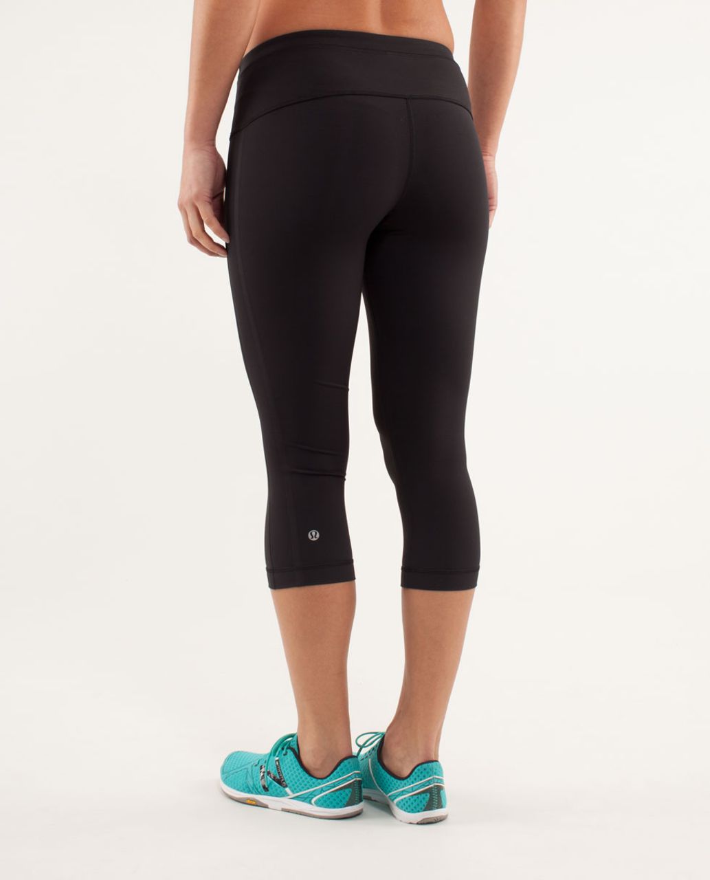 Lululemon Run:  Proceed With Speed Crop - Black